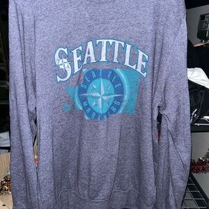 MLB Seattle Mariners Crewneck size large as is condition